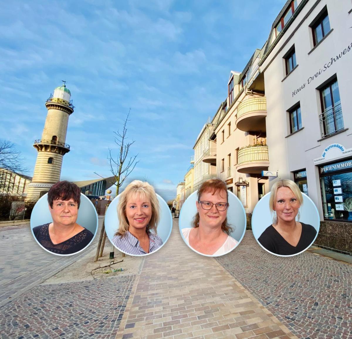 Ostseeblick, Direkt Am Alten Strom Rostock Exterior foto